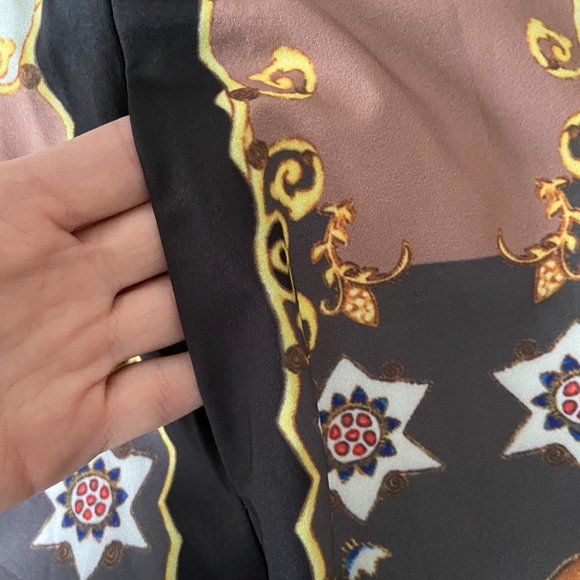 Boho-Inspired A-Line Maxi Skirt โ Size Large - Picture 4 of 9